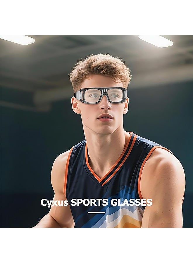 Sport Glasses Safety Goggles Basketball Baseball Soccer Cycling Bike Running Worker Protective Eyewear(black) - Image 2